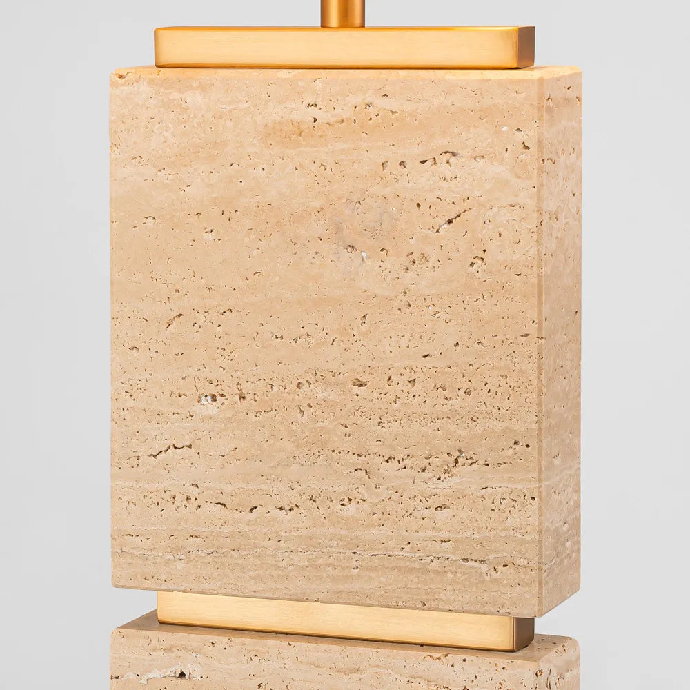 Ashley Travatine Table Lamp with shade TABLE LAMP