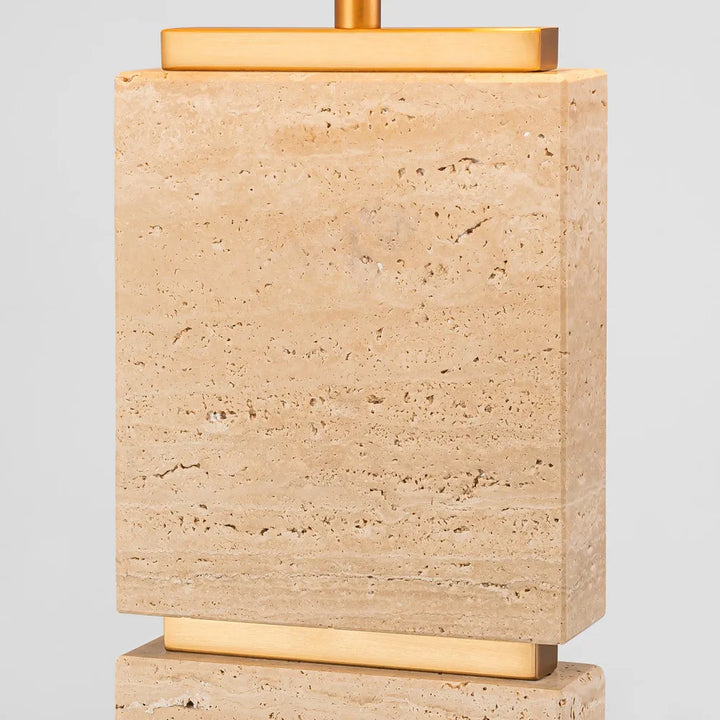 Ashley Travatine Table Lamp with shade TABLE LAMP