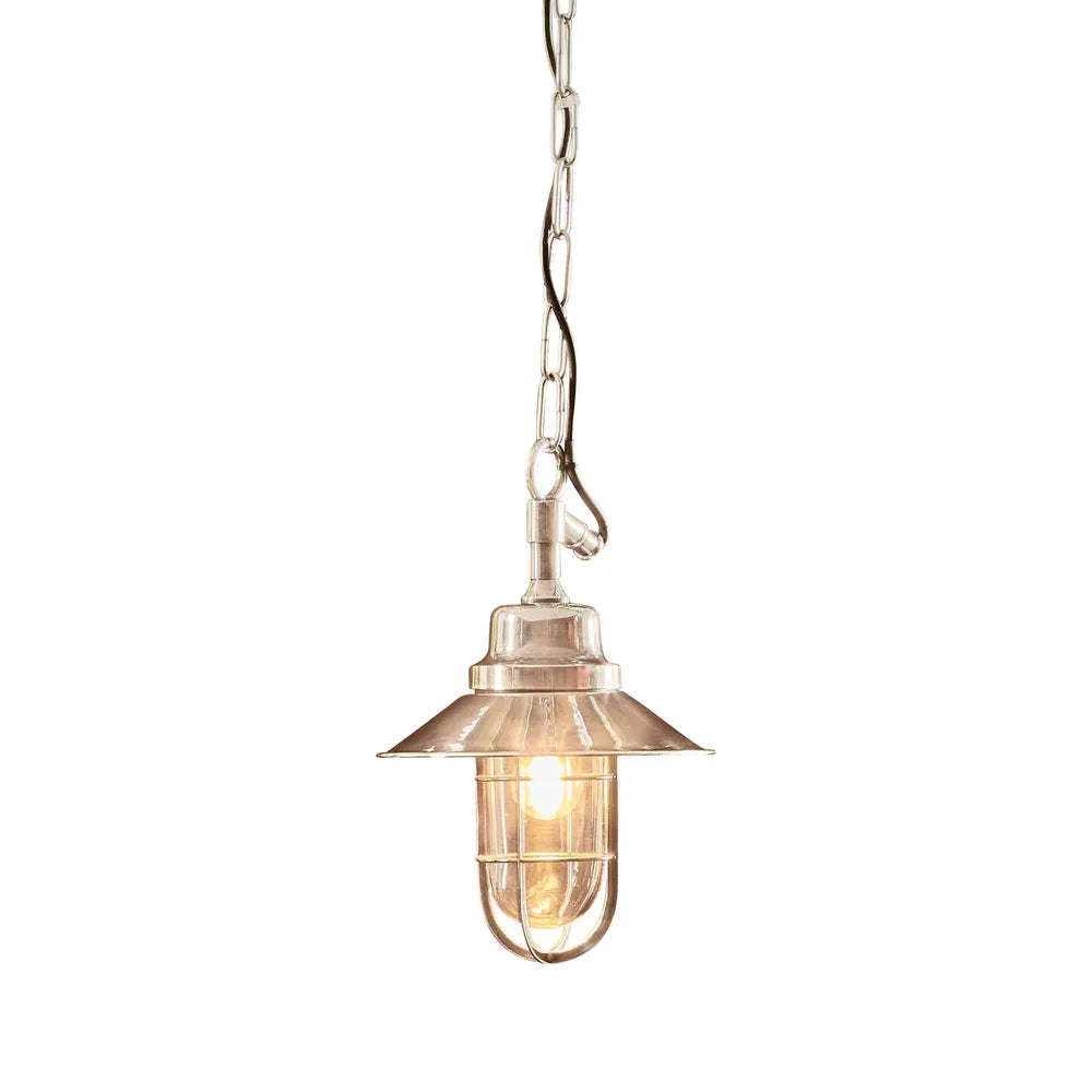 Rutherford Outdoor Ceiling Pendant Brass