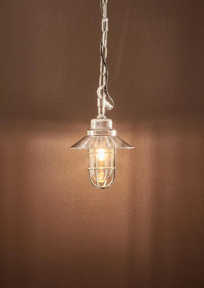 Rutherford Outdoor Ceiling Pendant Brass
