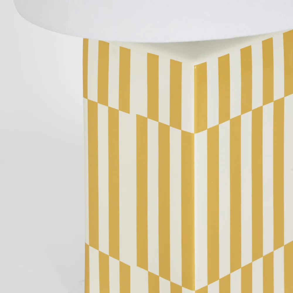 Parlour Yellow Table Lamp & Shade TABLE LAMP