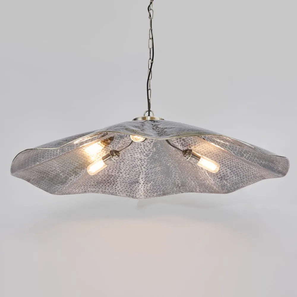 Melville Ceiling Pendant Hammered Large