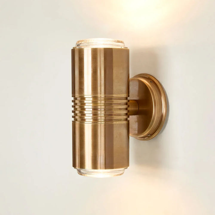 Primrose Outdoor Wall Light Antique Brass WALL LIGHT