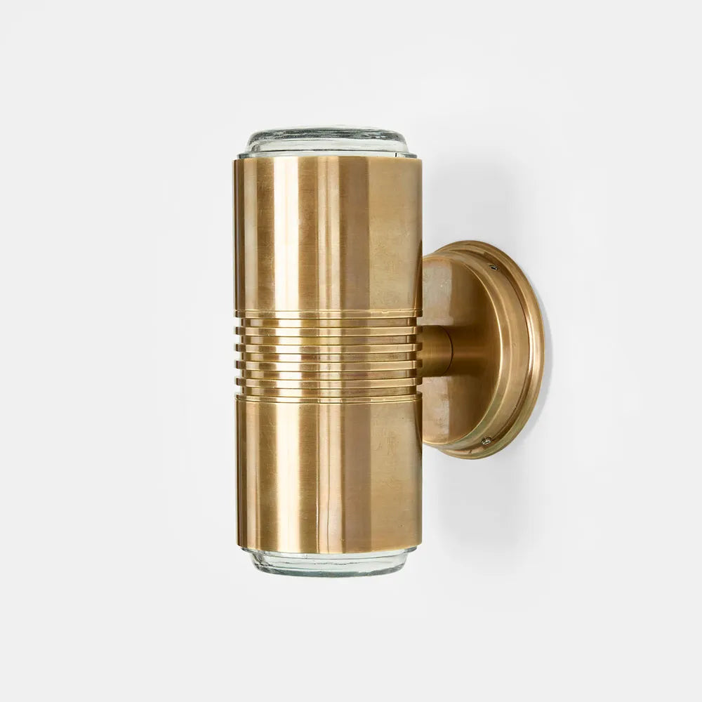 Primrose Outdoor Wall Light Antique Brass WALL LIGHT
