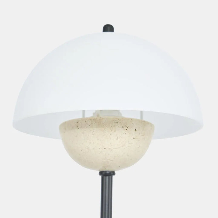 Tondo Travertine Table Lamp TABLE LAMP