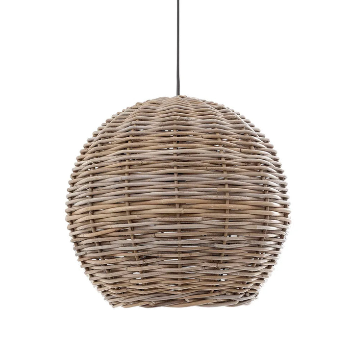Rattan Round Ceiling Pendant Natural