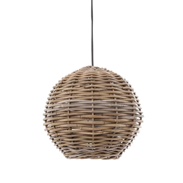 Rattan Round Ceiling Pendant Natural