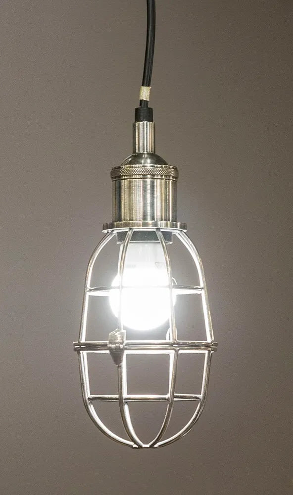 Lincoln Ceiling Pendant Antique Silver