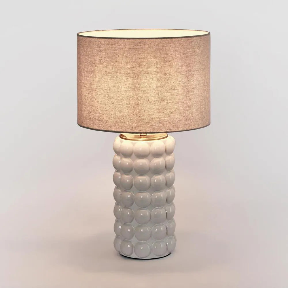 Condotti White Table Lamp & Shade TABLE LAMP