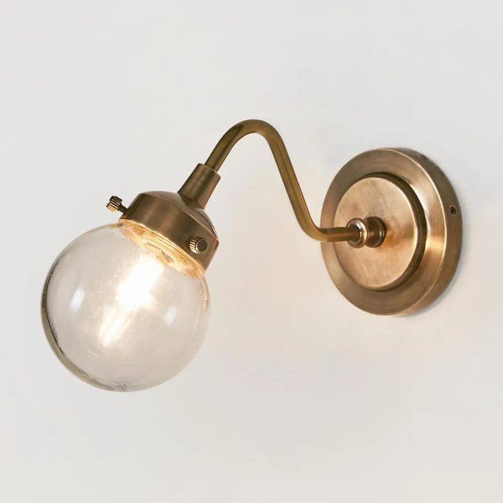Beacon Outdoor Wall Light Antique Brass WALL LIGHT