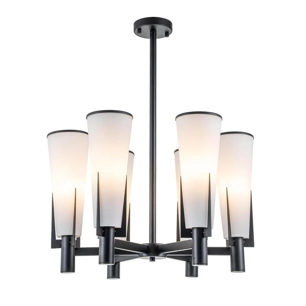 St Germain Chandelier Antique Brass Black Chandelier
