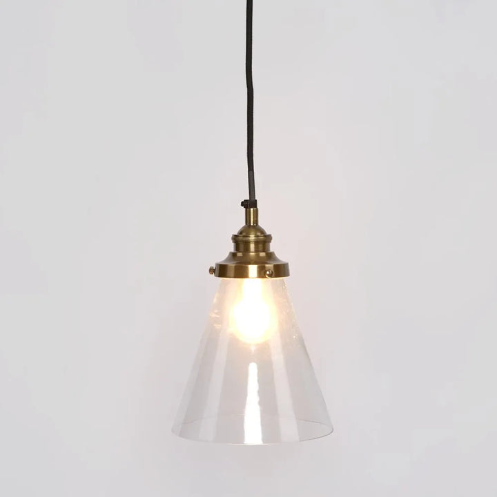 Gadsden Ceiling Pendant Extra Small Antique Brass Pendant