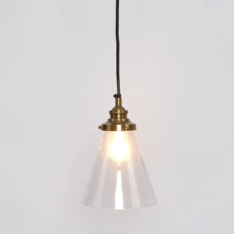 Gadsden Ceiling Pendant Extra Small Antique Brass Pendant