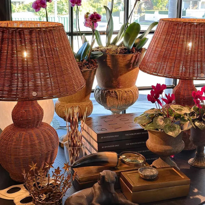Long Island Rattan Table Lamp TABLE LAMP