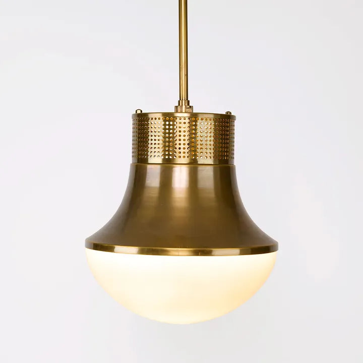 Halo Ceiling Pendant Antique Brass Pendant