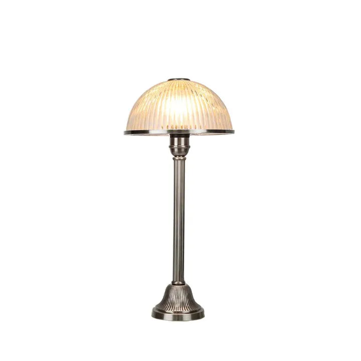 Fraser Table Lamp Antique Brass Antique Silver TABLE LAMP