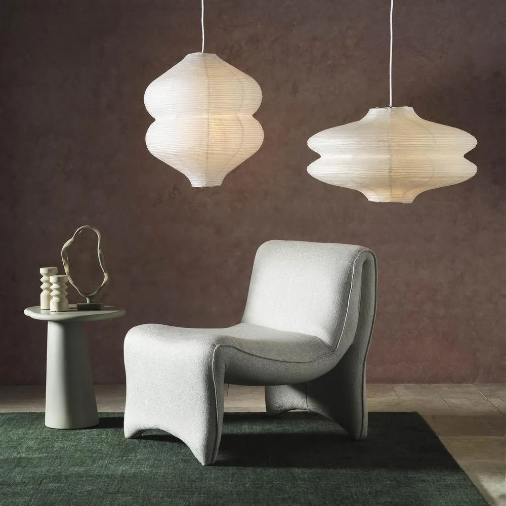 Kyoto Paper Ceiling Shade Only Large White 70cm Pendant