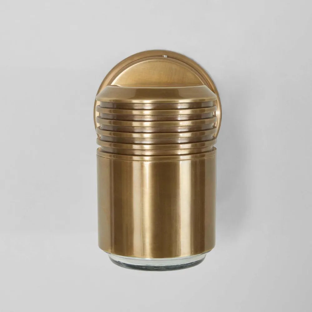 Primrose Outdoor Wall Light Antique Brass WALL LIGHT