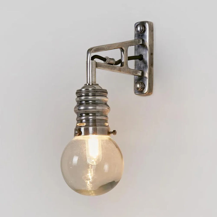 Carlton Outdoor Wall Light Antique Brass WALL LIGHT