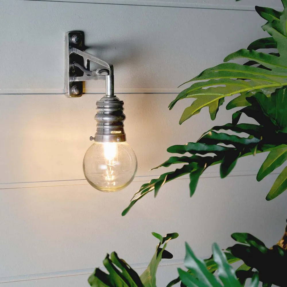 Carlton Outdoor Wall Light Antique Brass WALL LIGHT