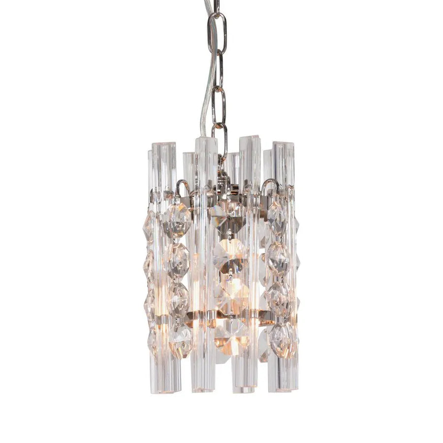 Monza Chandelier Nickel Chandelier