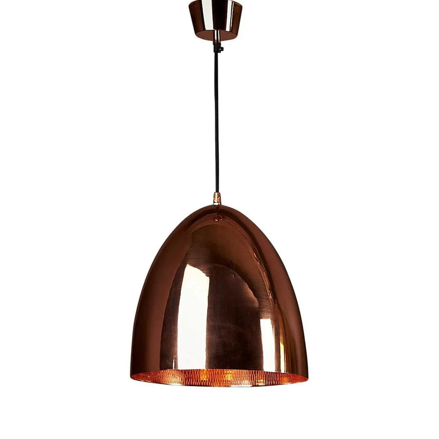 Egg Ceiling Pendant Copper/Brass/Silver Coper Pendant