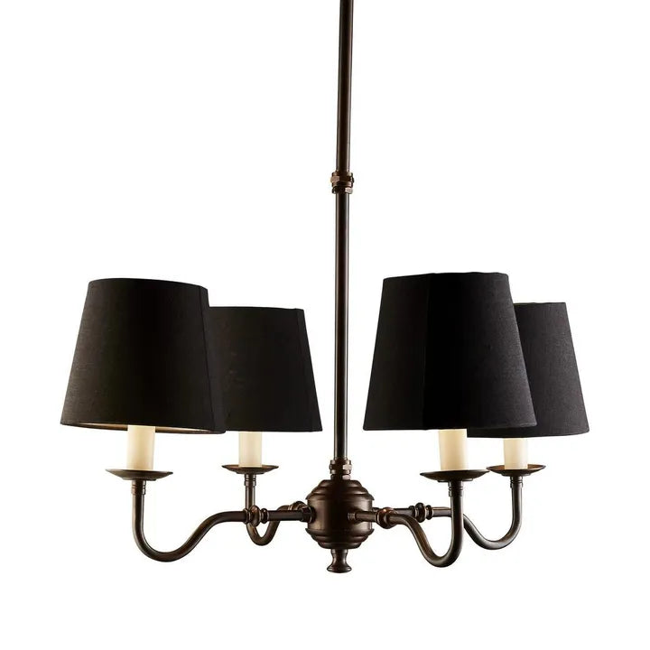 Milton Chandelier Bronze Chandelier