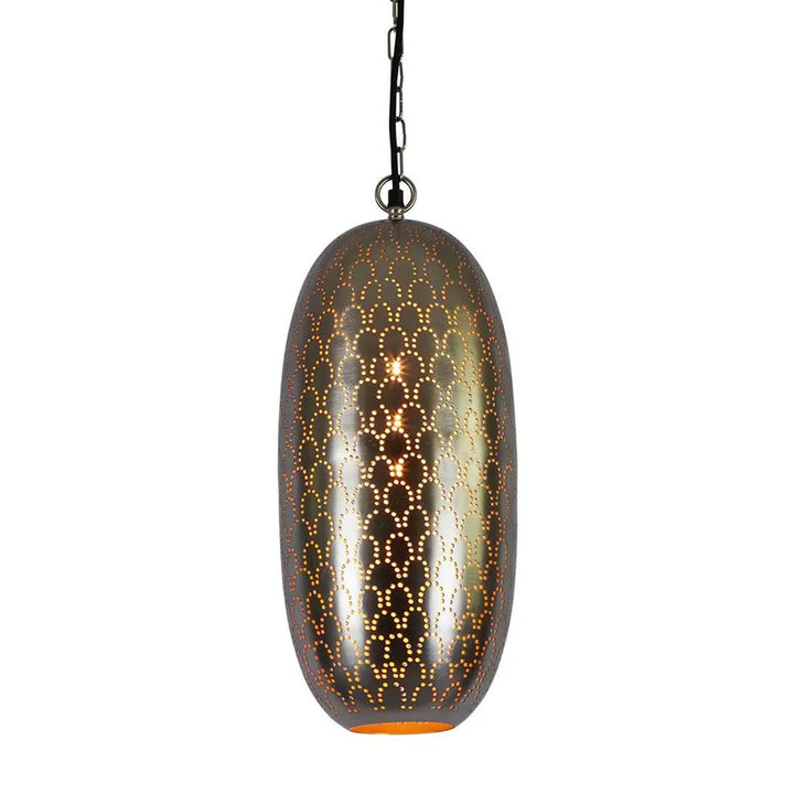 Anaconda Ceiling Pendant Light Nickel Pendant