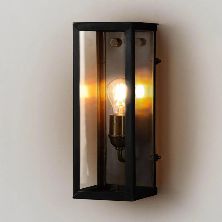 Goodman Outdoor Small Wall Light Black WALL LIGHT