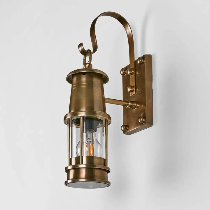Liberty Outdoor Wall Light Antique Brass WALL LIGHT
