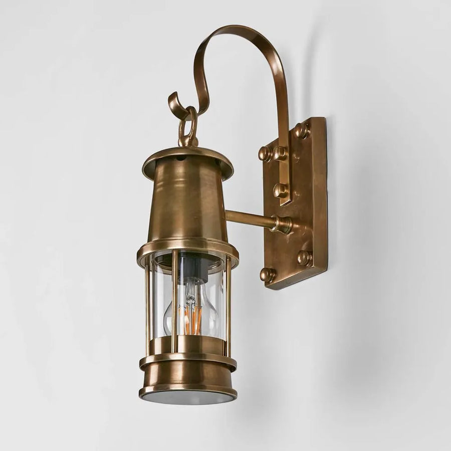 Liberty Outdoor Wall Light Antique Brass WALL LIGHT