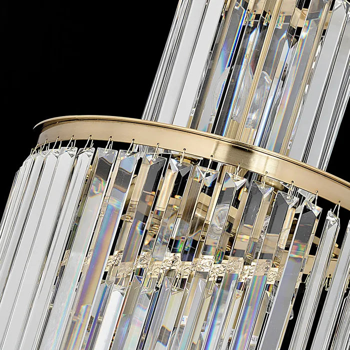 Chanel-S-BK Spiral Chandelier - 400x1300 Chandelier
