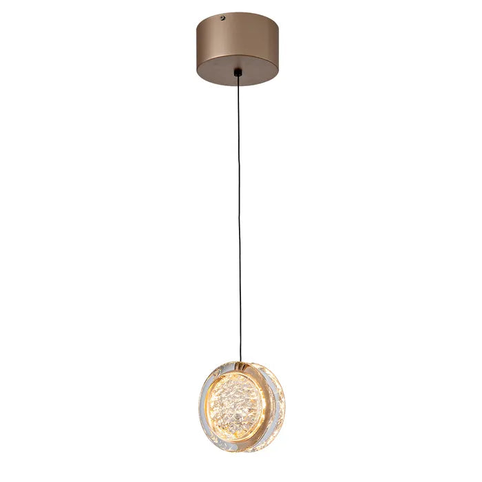 Yoyo-1 Light Gold Pendant