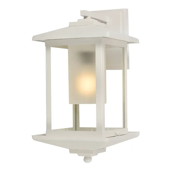 Barnet Exterior Wall Light White WALL LIGHT