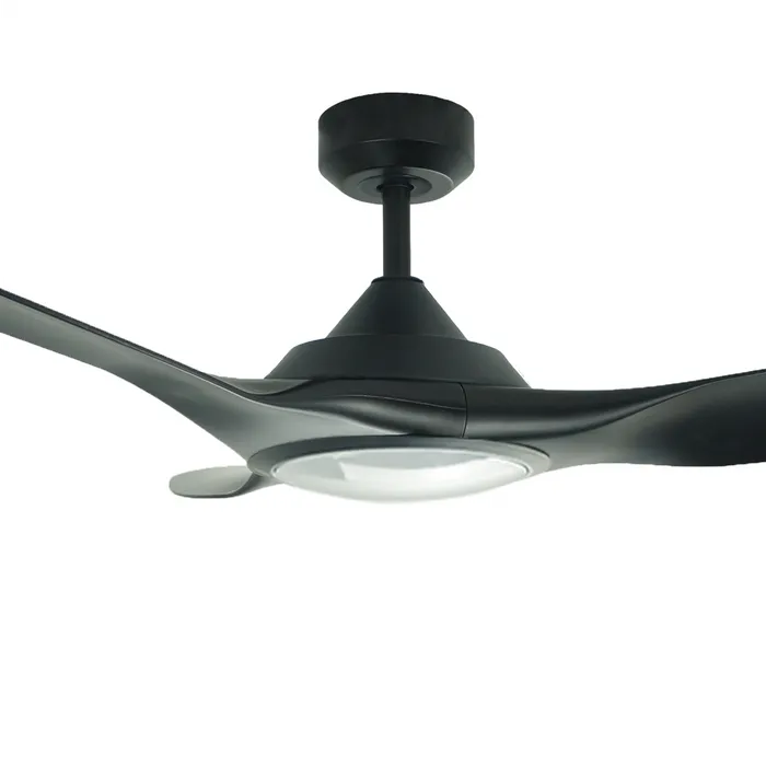 Raven RWS DC Ceiling Fan Black/White Black Ceiling Fan