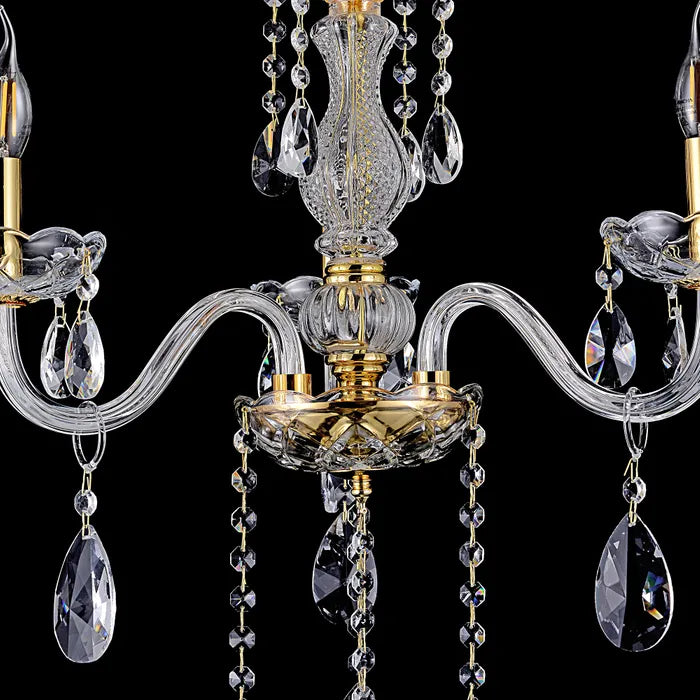 Bromley Crystal Chandelier - 3 Light Chandelier