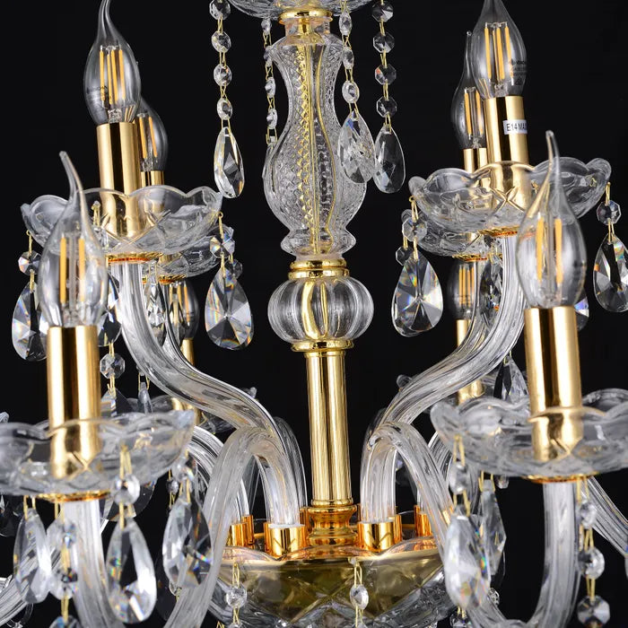 Bromley Crystal Chandelier - 18 Light Chandelier