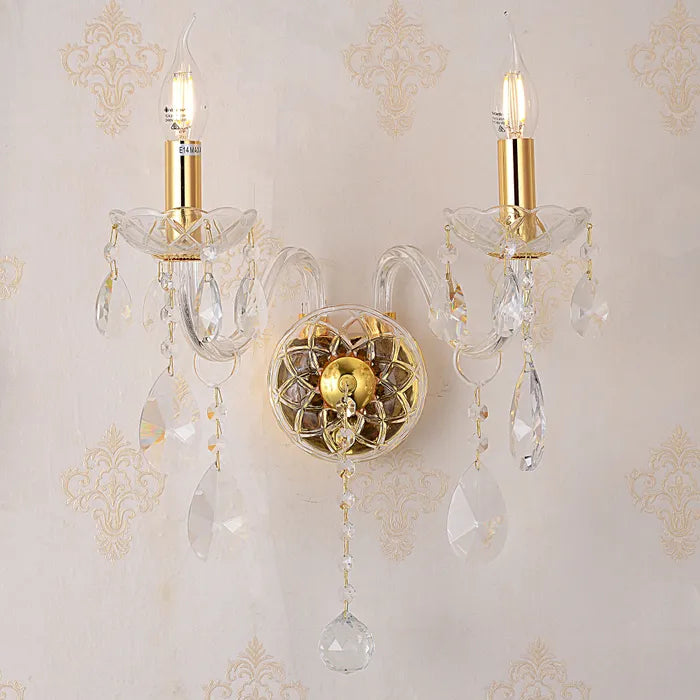 Bromley Crystal Wall Light - 2 Light WALL LIGHT