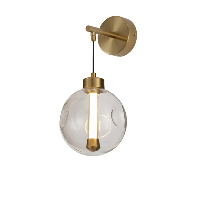 Meteor 1 Wall Light Gold Wall light