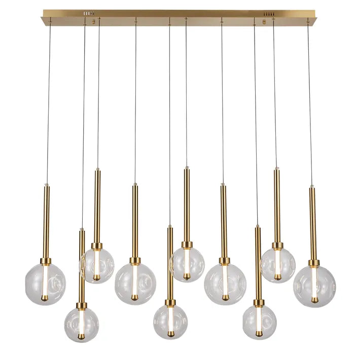 Meteor 10 Light Pendant -Bar
