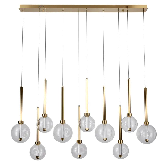 Meteor 10 Light Pendant -Bar