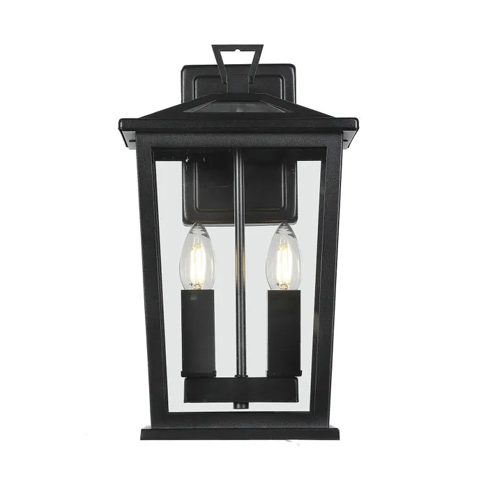Trinity W2 Exterior Wall Light - Medium Black WALL LIGHT
