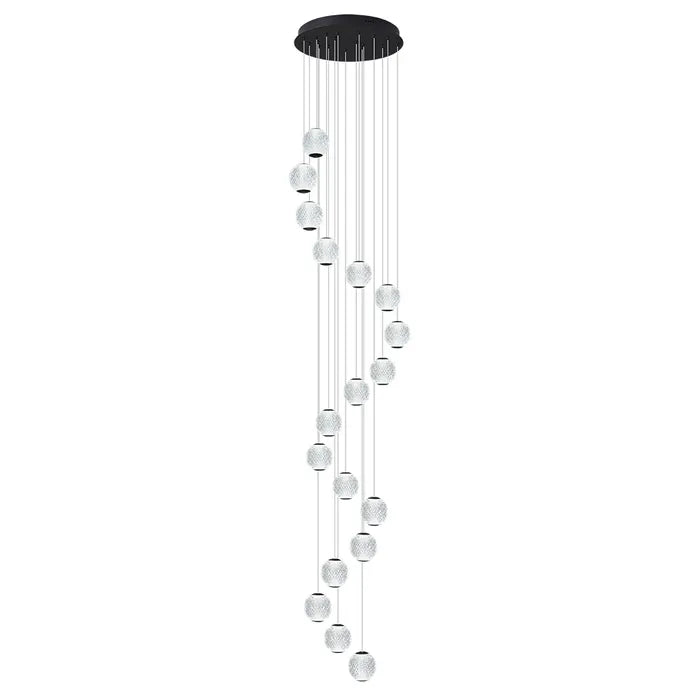 Langdon-15 Light Pendant Black Pendant