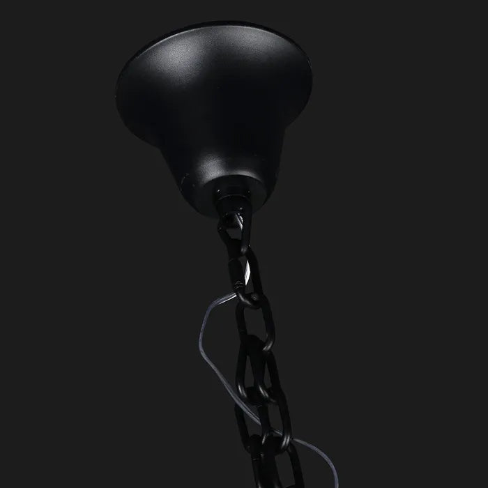 Chanel-L-BK Spiral Chandelier - 700x2000 Chandelier