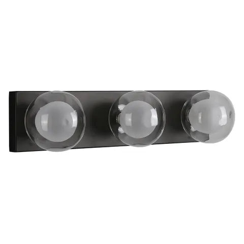 Hilton Hollywood Wall Light Black 3 Light WALL LIGHT