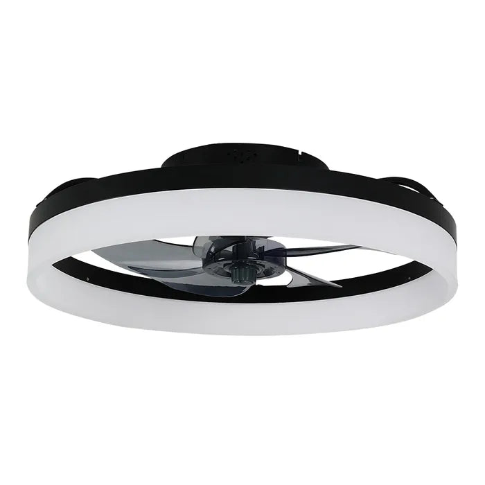 Tron Light Fan Black Ceiling Fan