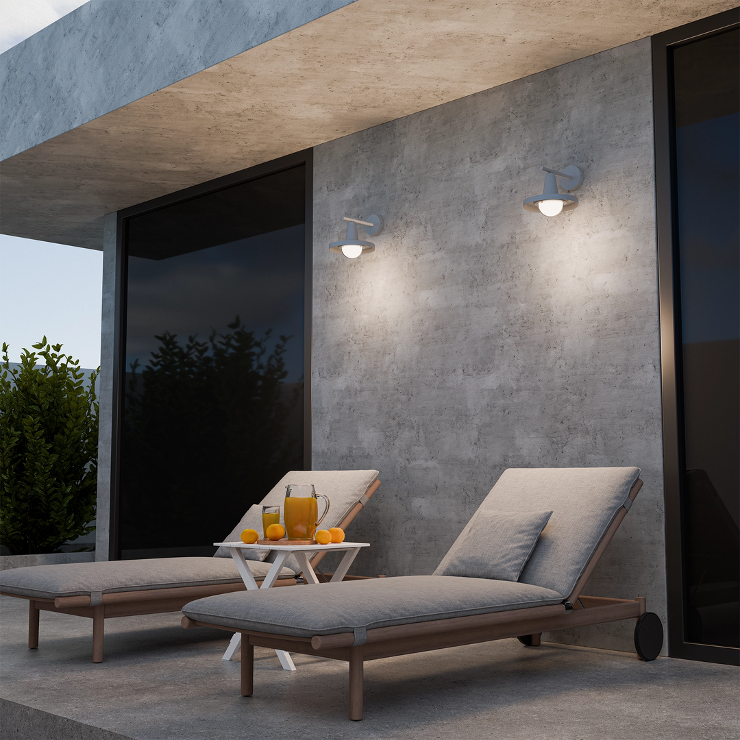 Calibo Eyrie Modern Minimalist Outdoor Wall Light