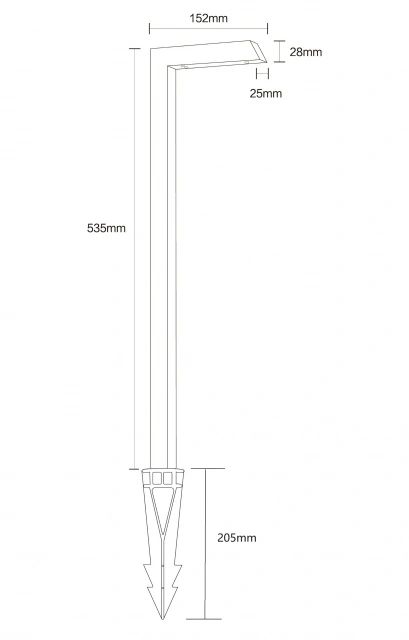 Pathway Low Voltage light HI-PPL1100BK