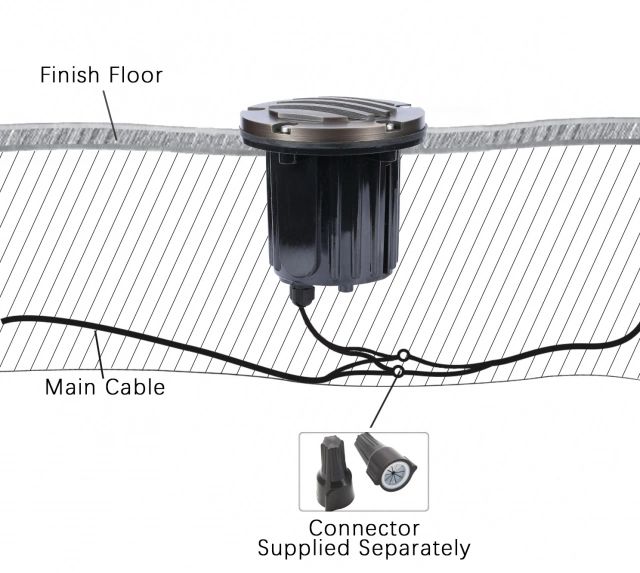 Brass In-Ground Well Light PGL2301WB