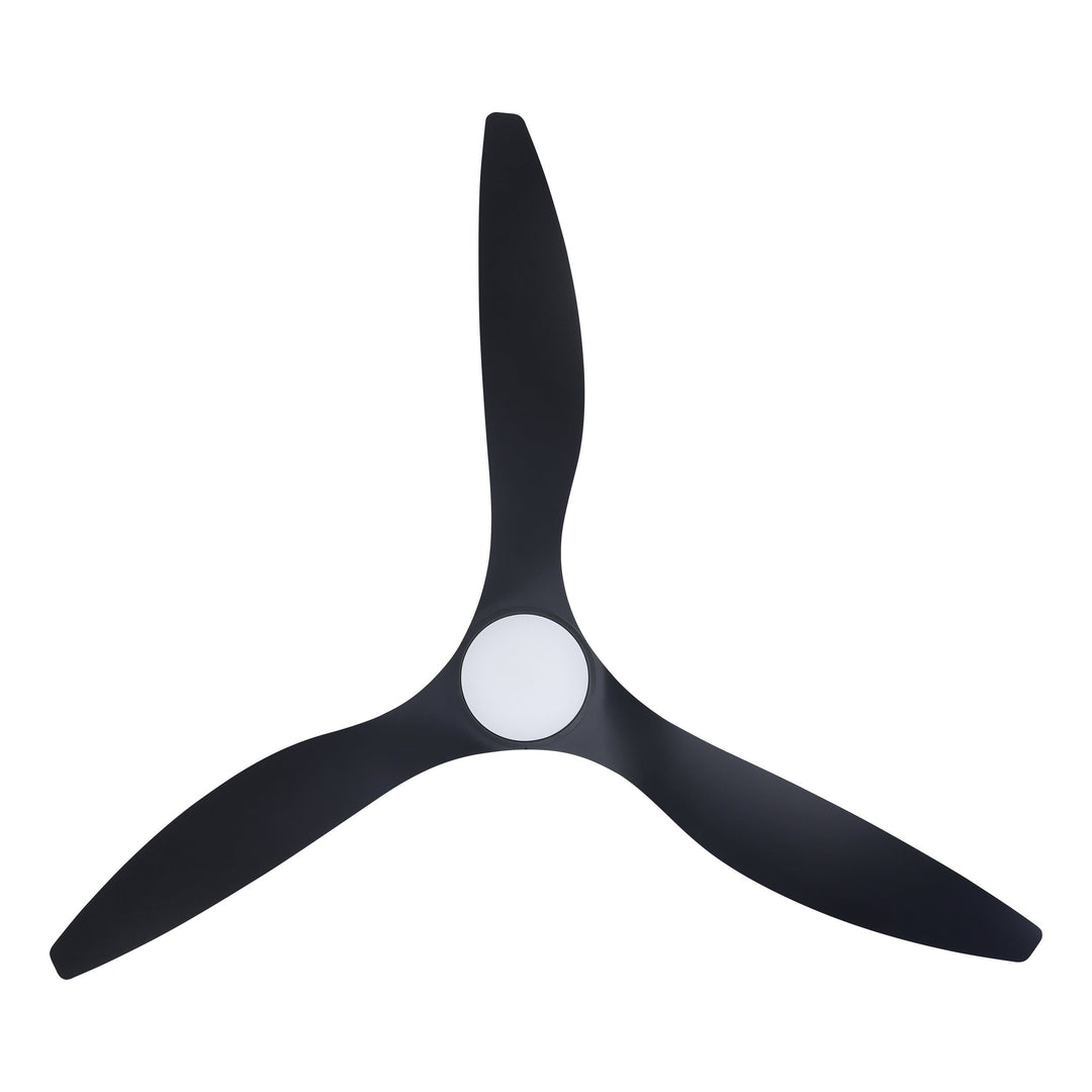 SURF 72 ceiling fan with LED light Black/White Celling Fan